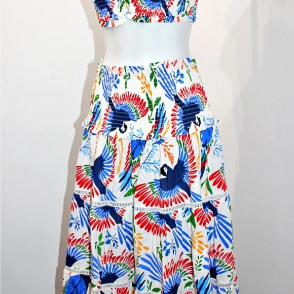 House of Harlow 1960 Tropical Print Two Piece Set - Picture 5 of 6
